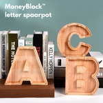 MoneyBlock™ spaar letter | Spaar slim, leer spelenderwijs