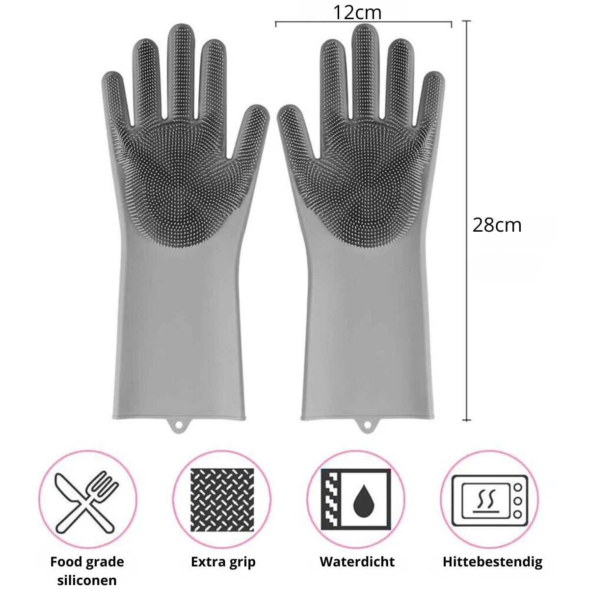 WashPro™ handschoenen | Bescherm je handen, verbeter je afwas!