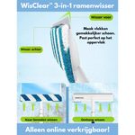 WisClear™ 3 in 1 ramenwisser | Alleen vandaag + 2 GRATIS microvezeldoeken